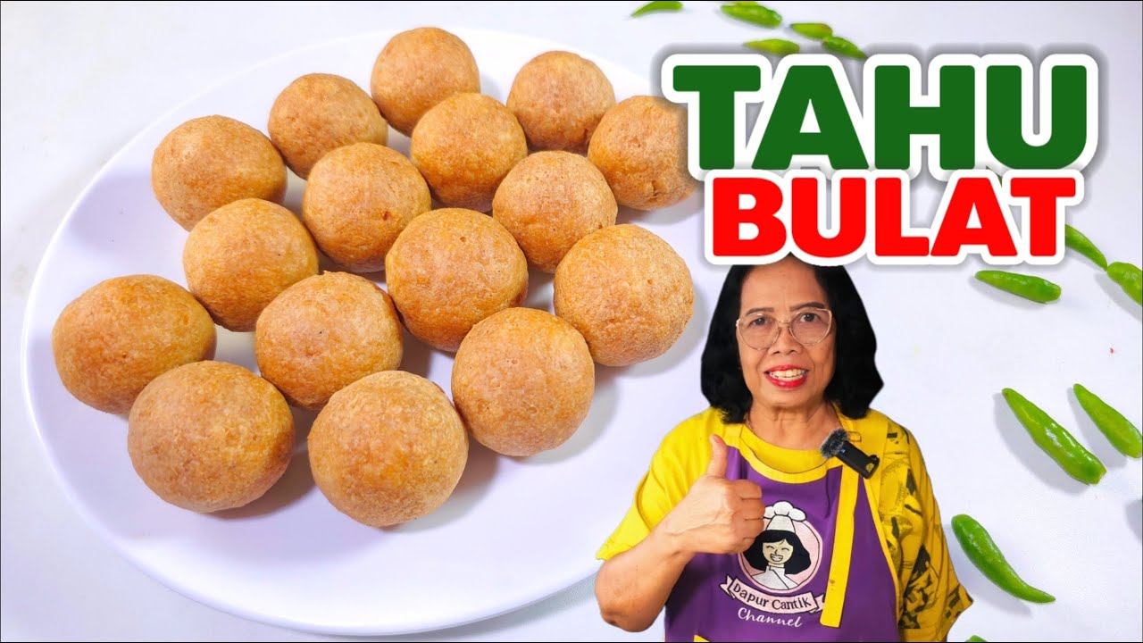 TAHU BULAT DIGORENG DADAKAN 500AN  -- CARA MEMBUAT TAHU BULAT \\ CEMILAN MURAH MERIAH
