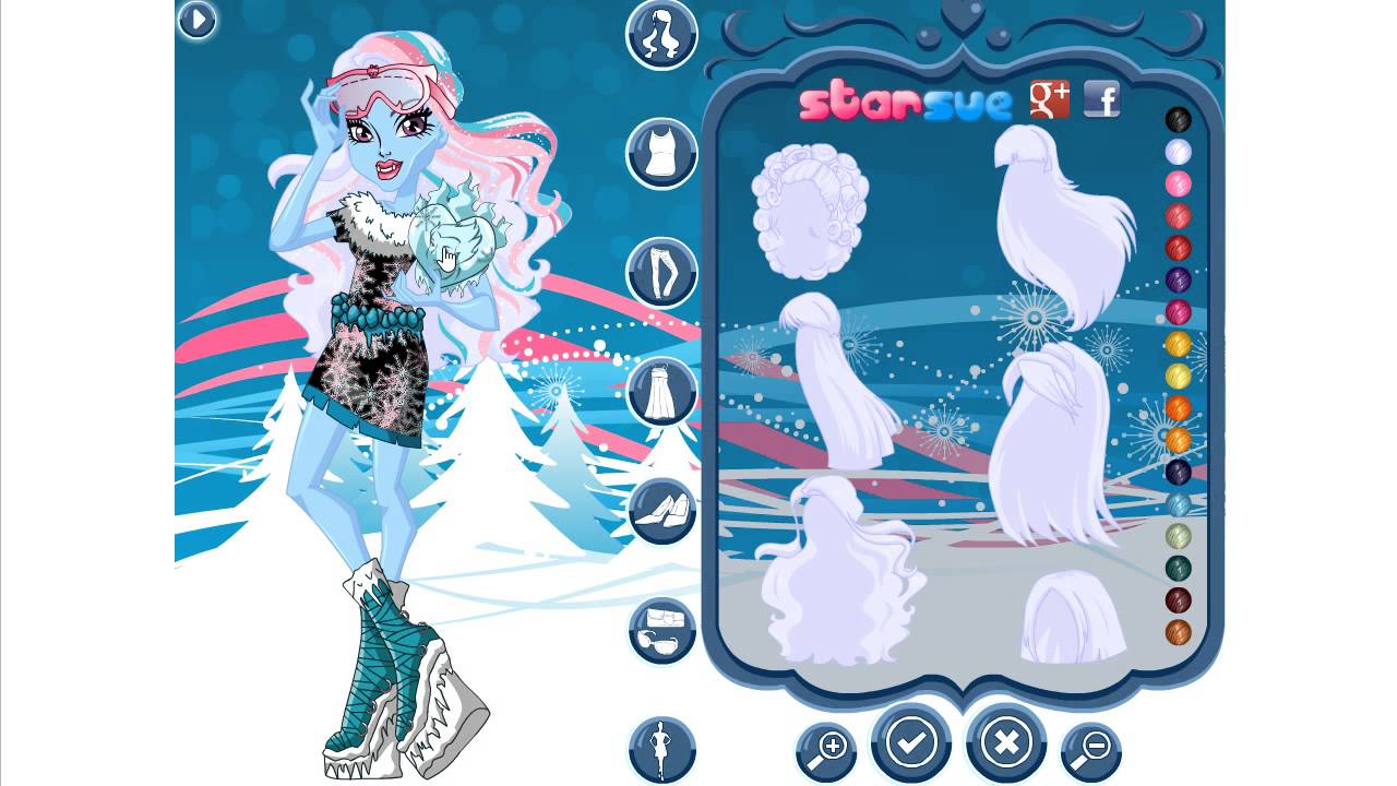 Elsa The Snow Queen & Art Class Abbey Dress Up Game Preview