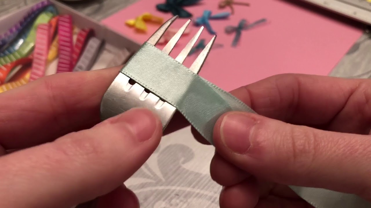 Noeuds à la fourchette 🎀 | TUTORIEL