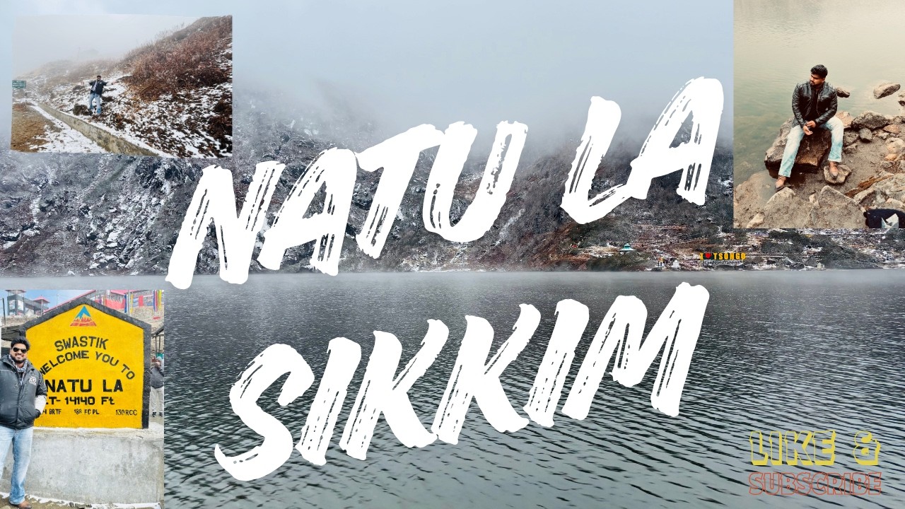 Snow Adventure at India–China Border 🇮🇳 Nathu La Pass & Tsomgo Lake Winter Experience