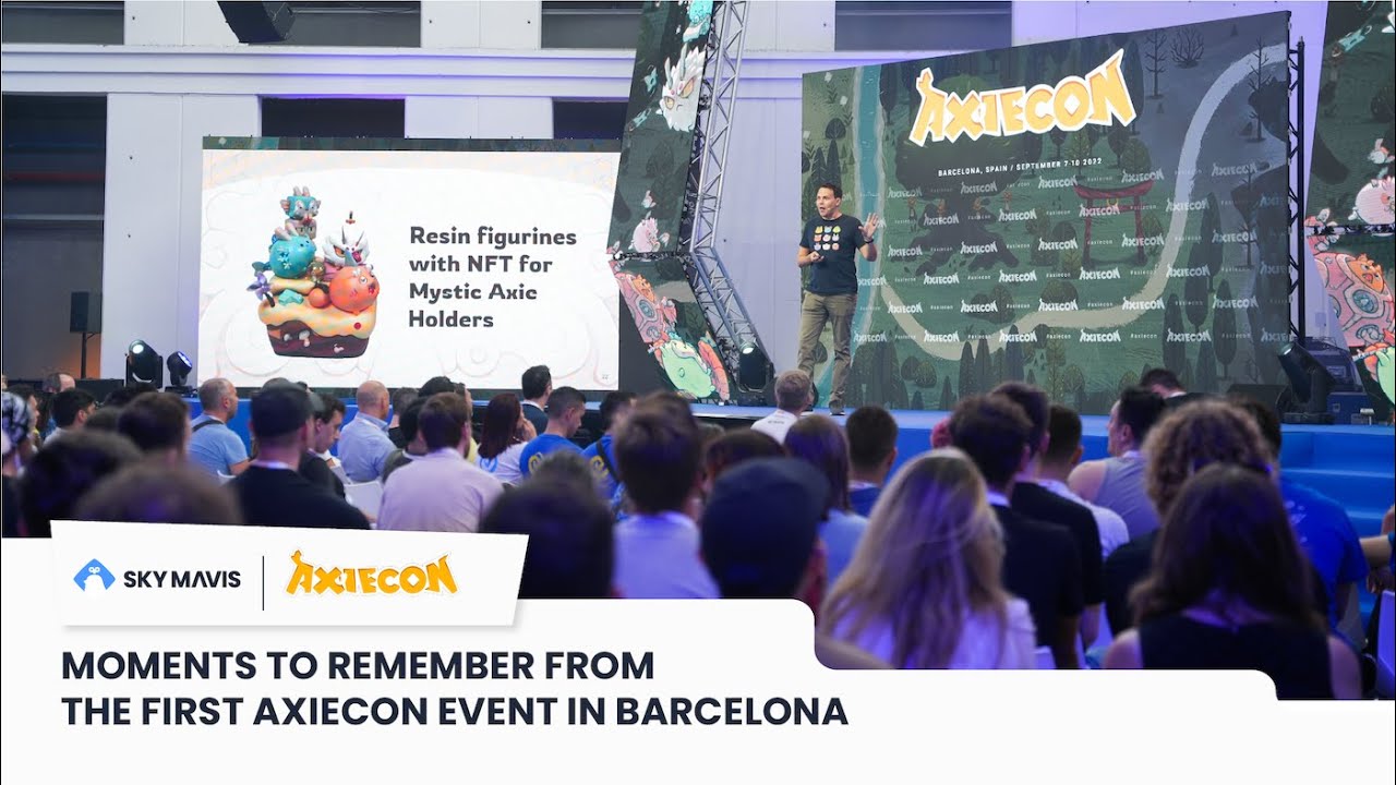 Moments to remember from the first AxieCon event in Barcelona | Sky Mavis