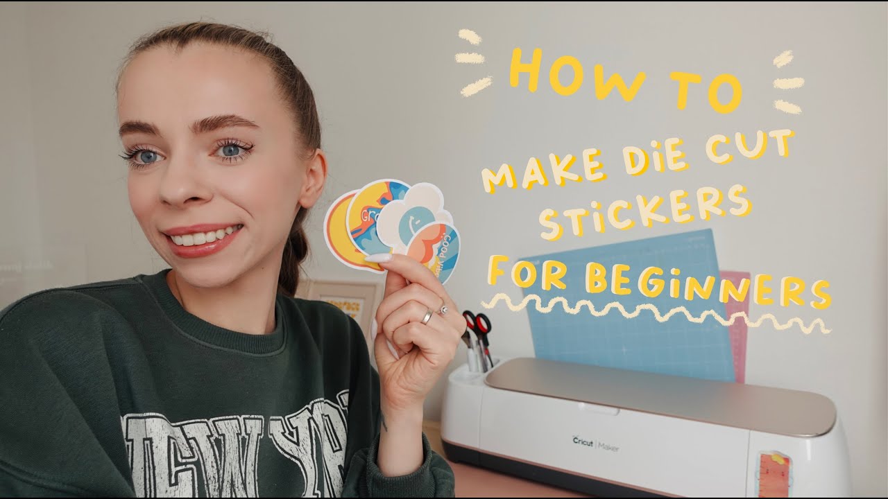 How to Make Matte Die-Cut Stickers for Beginners | Cricut Tutorial