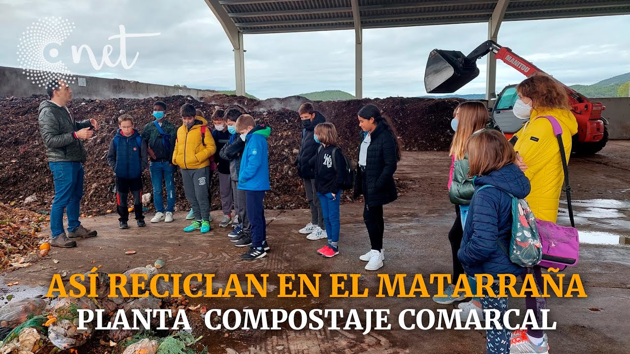 Así funciona la PLANTA de COMPOSTAJE del MATARRAÑA