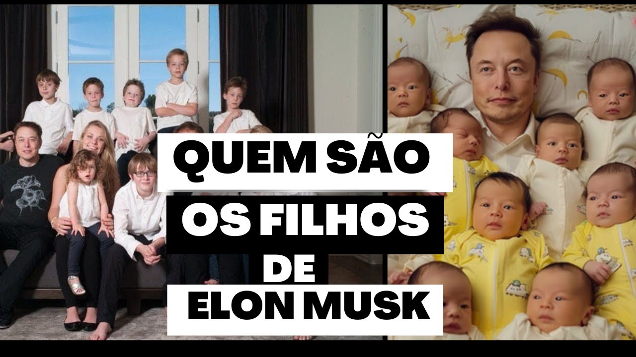 Quem s&atilde;o os filhos de Elon Musk