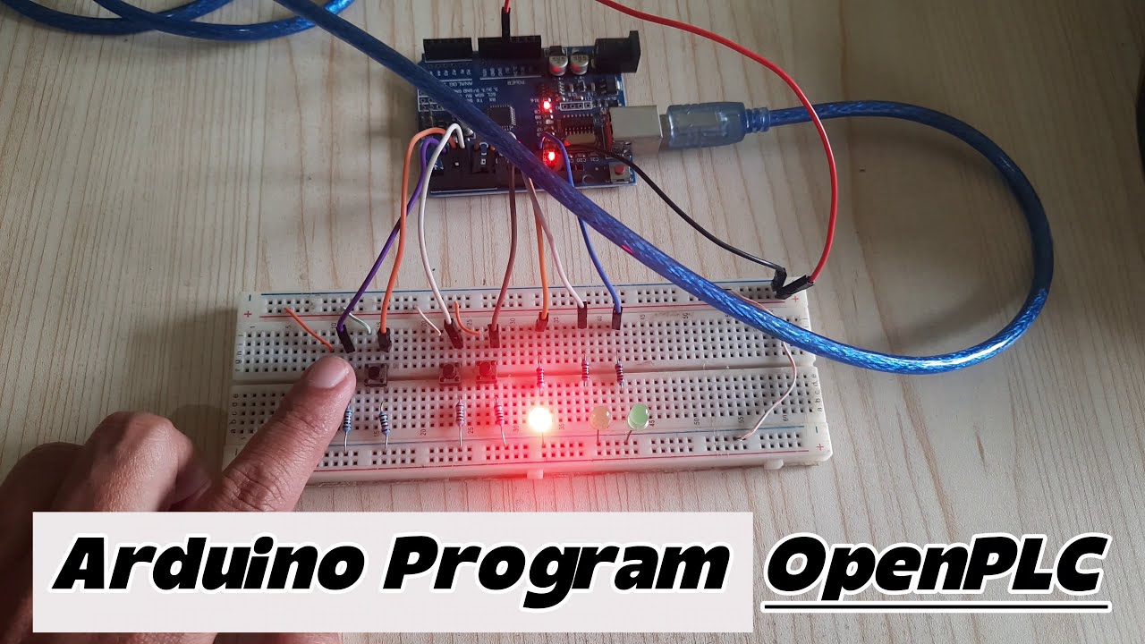 Программирование Arduino с использованием лестничной логики на OpenPLC v4