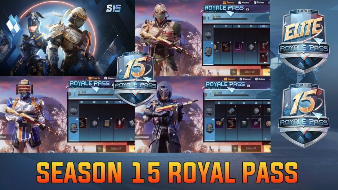 SEASON 15 ROYAL PASS IS HERE ( PUBG MOBILE )