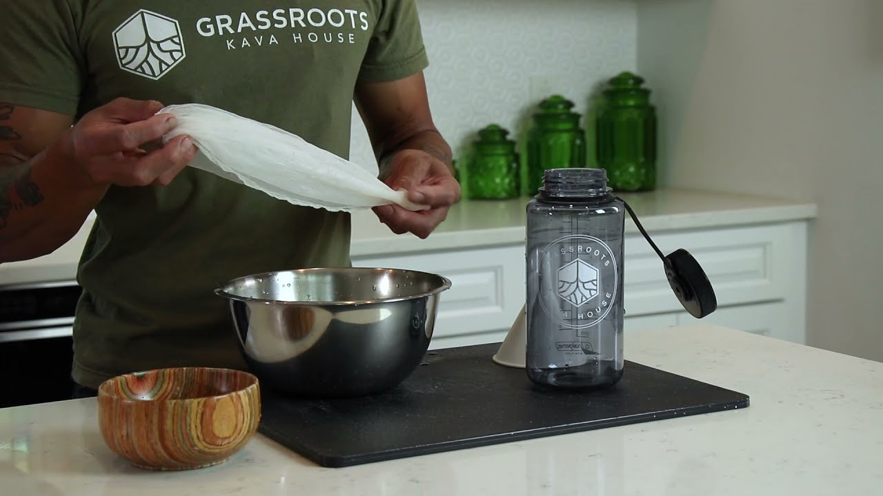How to Brew Kava Tradionally