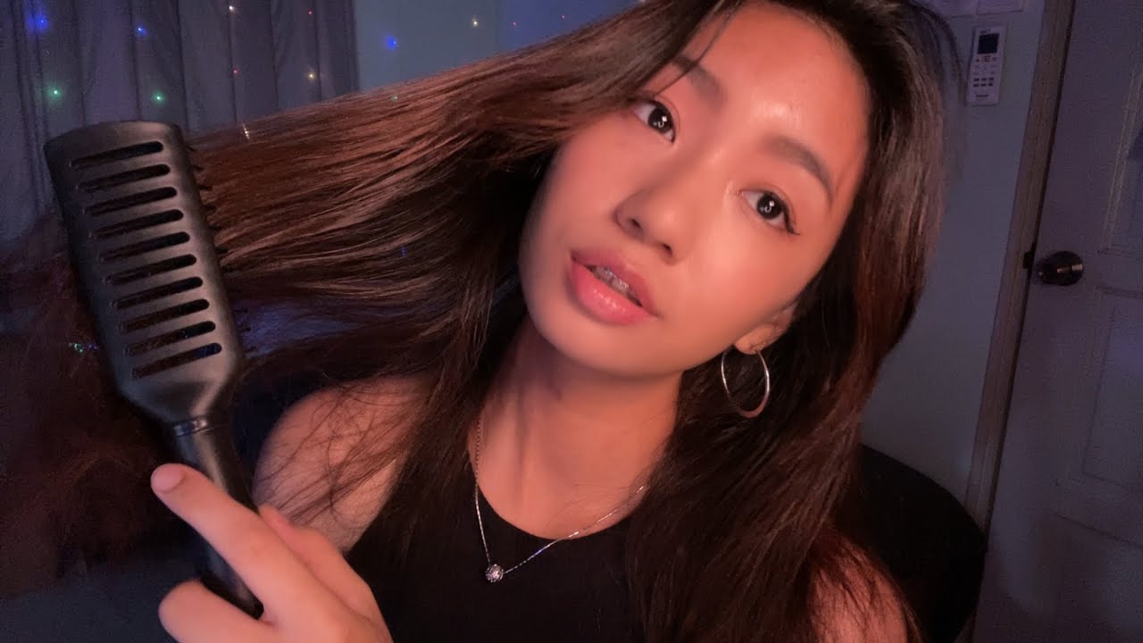 ASMR ~ Scalp Massage & Hair Brushing