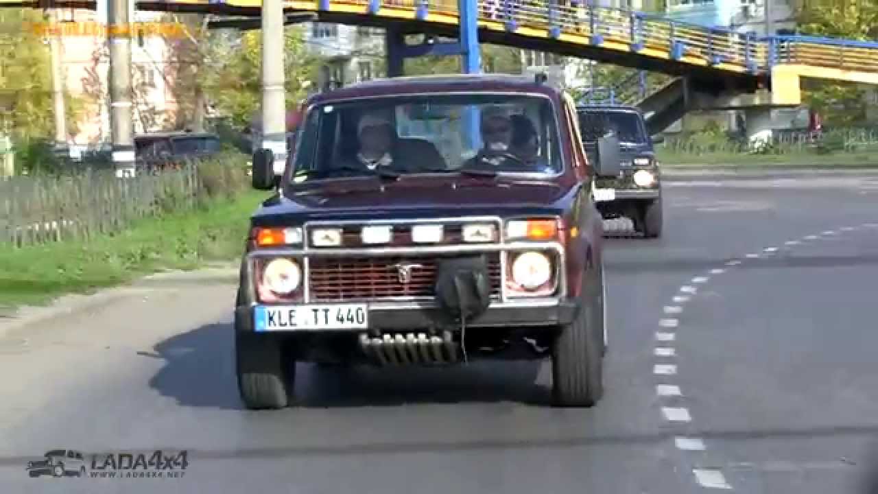 Guys from LADA-NIVA-IG Deutschland which are visited Togliatti