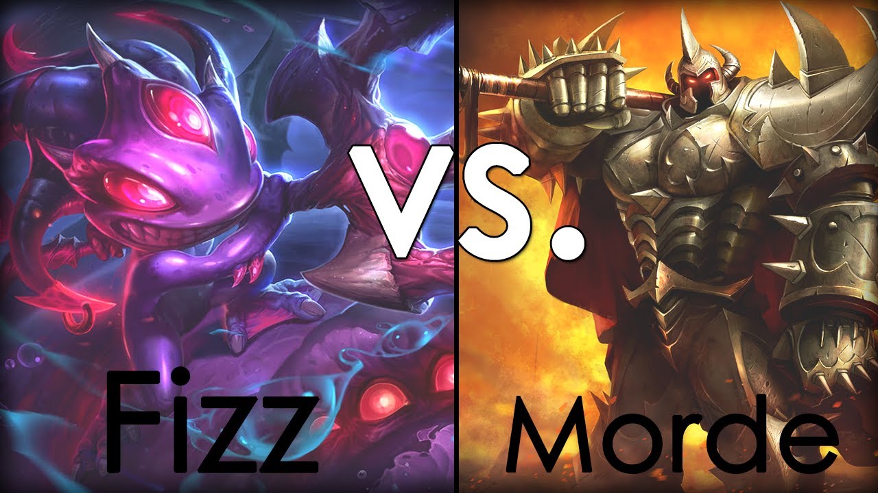 [LoL] League of Legends Platinum Ranked Solo Queue - Fizz mid vs Morde - Full Game