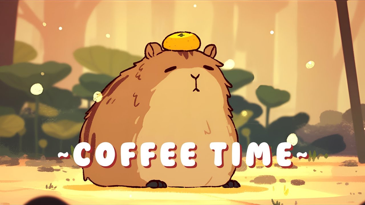Capybara Study Beats - Study Session Music Mix ~ Soothing Ambiance ~ 🌸 ☕ | Study Aid