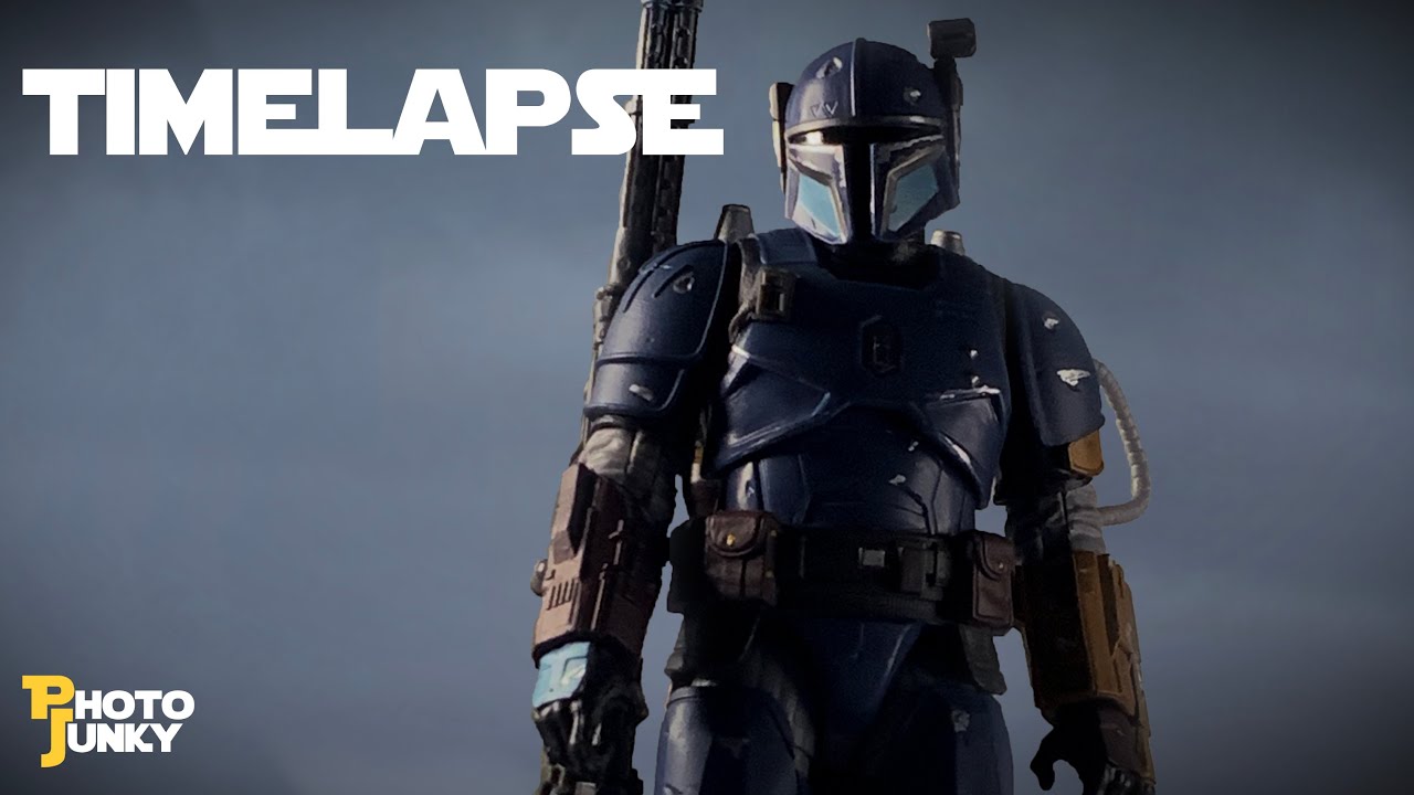 Paz Vizsla (Heavy Infantry Mandalorian) Photoshop Timelapse