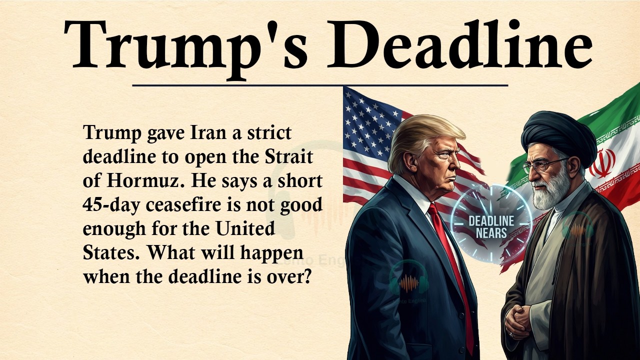 План Ирана провалился, а срок, установленный Трампом, приближается ||🔥Изучайте английский язык с ...