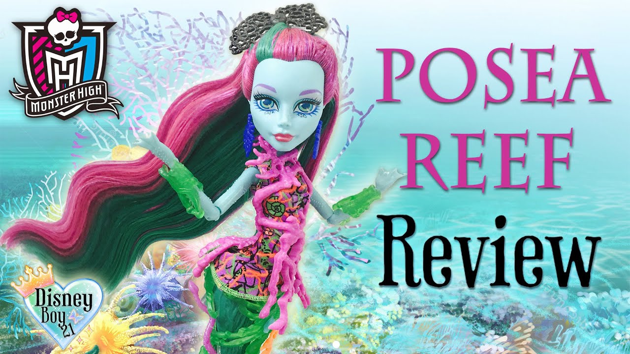 Monster High Posea Reef Doll Review & Unboxing | Great Scarrier Reef