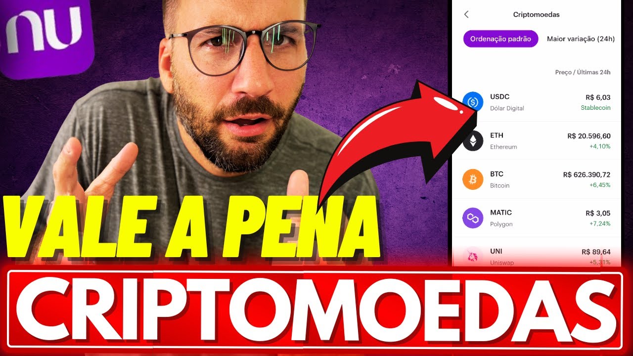 CRIPTOMOEDAS NUBANK VALE a PENA?