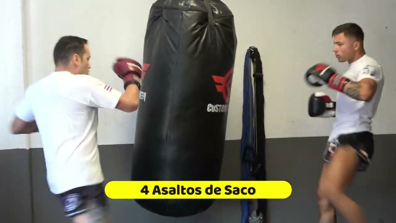 Entreno con el MEJOR ENTRENADOR de Madrid  l Catalin vs Carlos *CustomFighter*