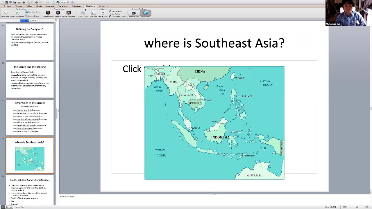 What is Religion, Southeast Asia, and Indigenous Religions