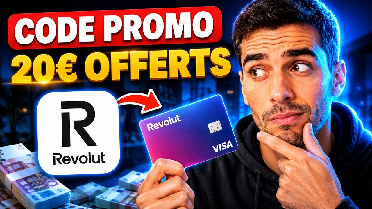 Ouvrir un compte Revolut : 20&euro; offerts en 1min41