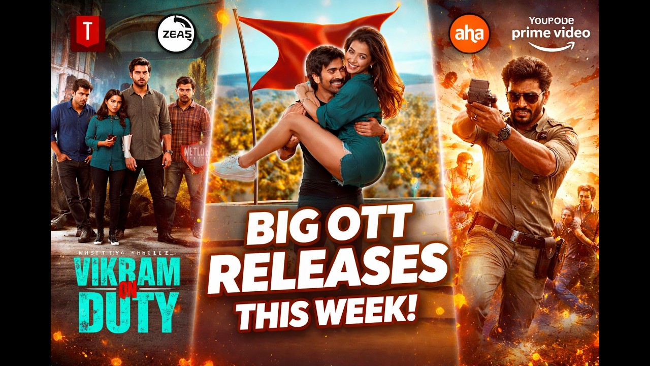 OTT Releases This Week 🎬 | Must Watch Movies & Web Series (Netflix, Prime, Hotstar