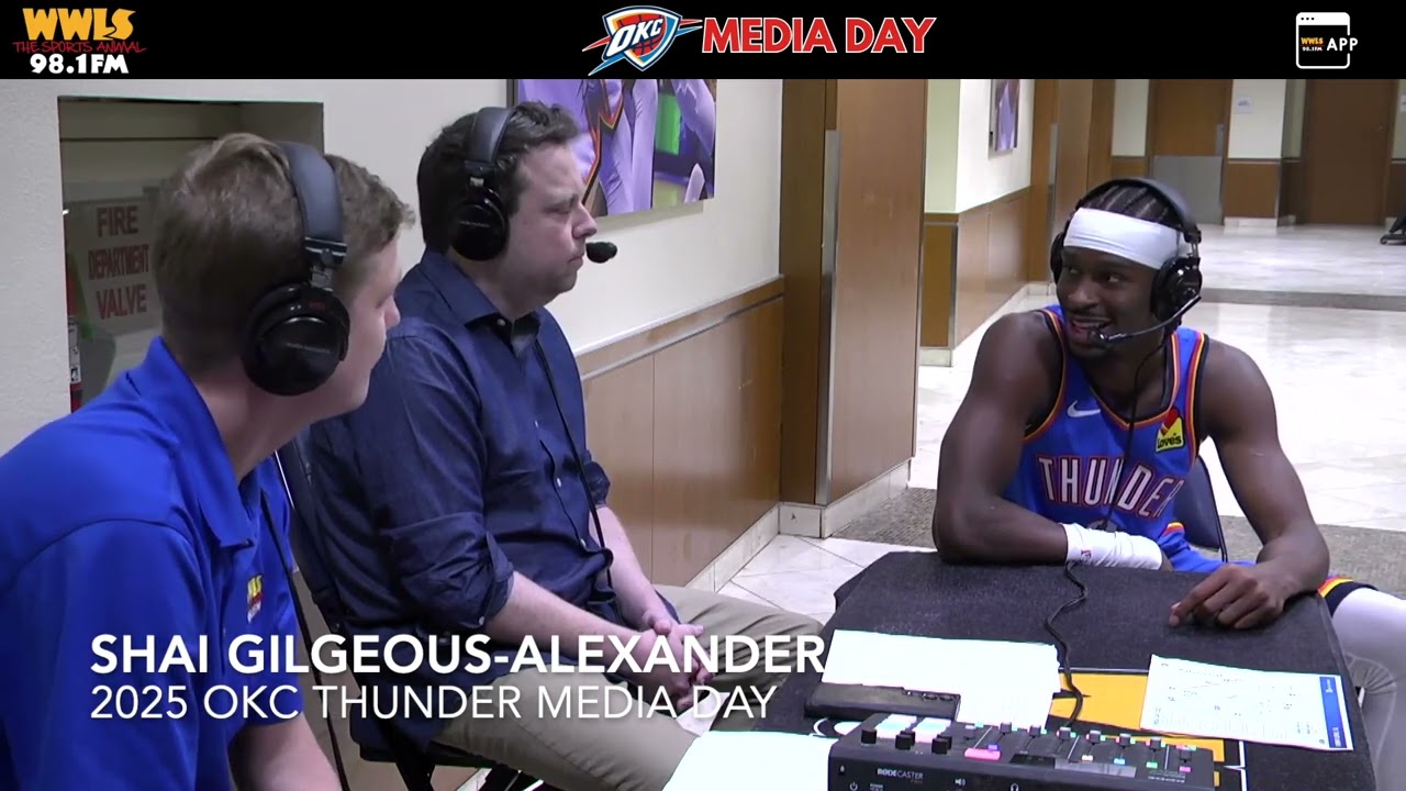 2025 OKC Thunder Media Day - Shai Gilgeous Alexander