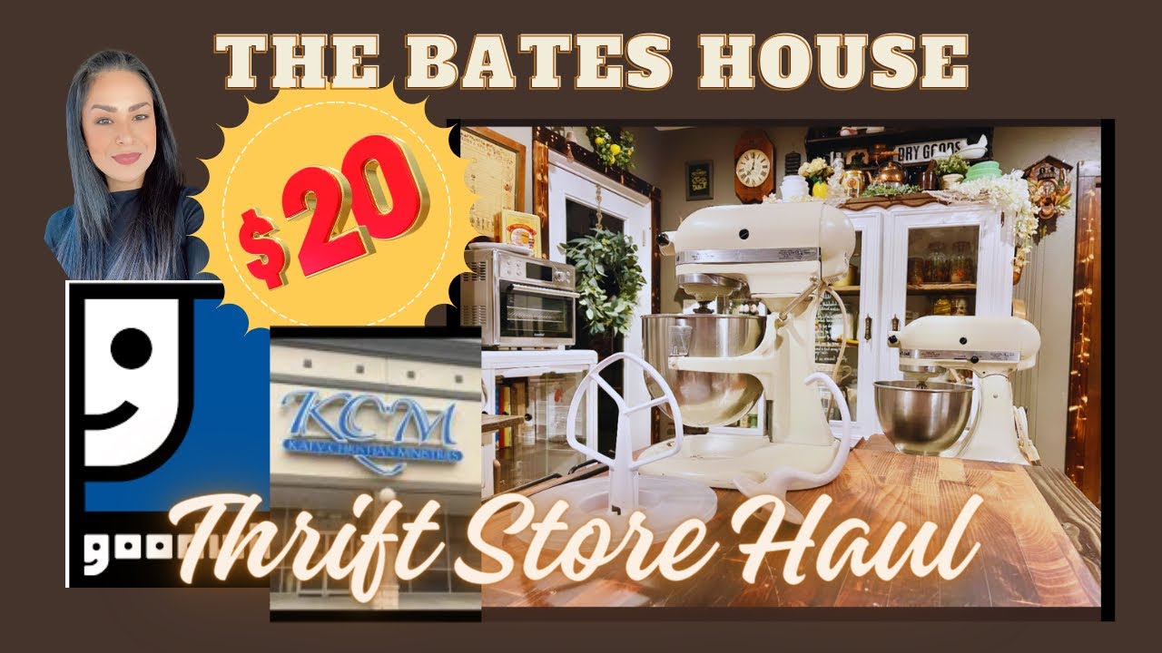 #goodwill & KCM #thriftstorefinds #kitchenaid & #vintage goodies! #thriftstorehaul