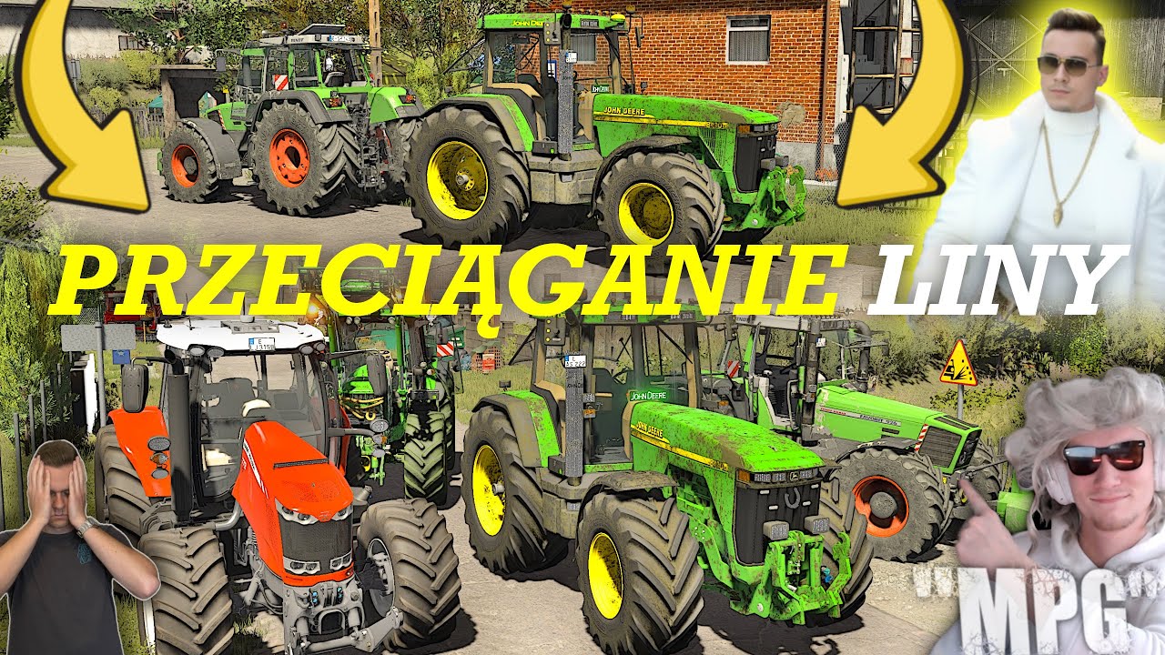 JOHN DEERE VS CIĄGNIKI JANINY I DZIEJUSIA  😲🔥JESTEM NIEPOKONANY? 🔵 