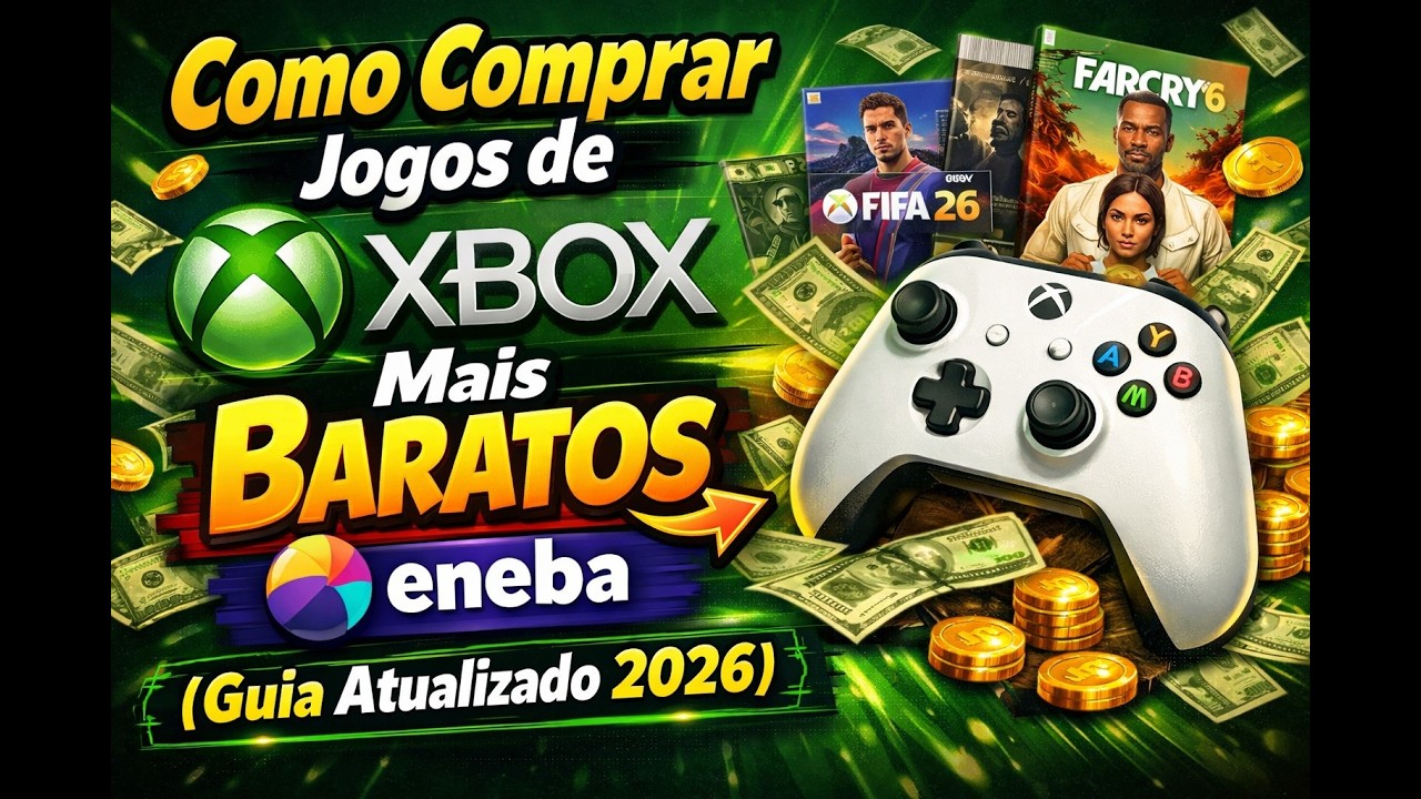 👉 Como Comprar Jogos de Xbox Mais Baratos no Eneba (Guia Atualizado 2026)