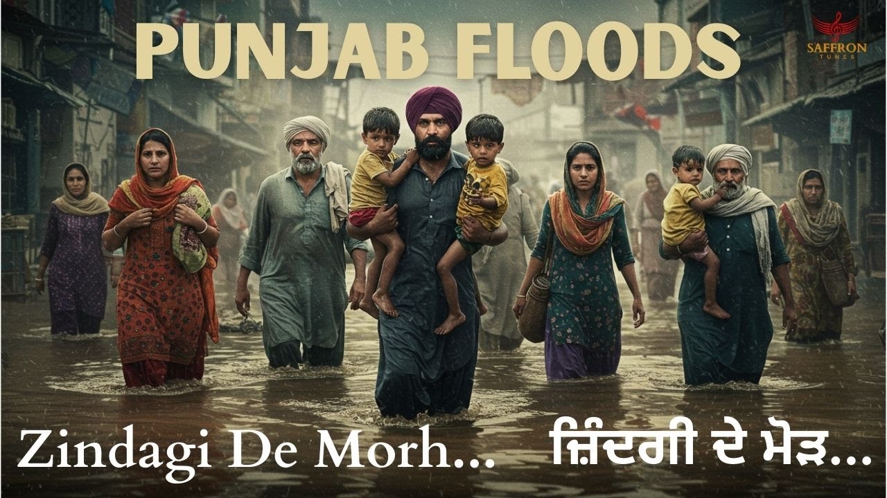 Zindagi De Morh | Sukh Sidhu (Lyricist) | Vocal-Suno Pro | Punjab Floods | New Punjabi Song 2025