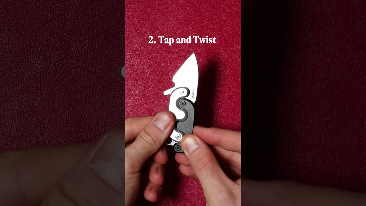 4 different ways to open this little knife. Which one is for you? #everydaycarry #pocketknife