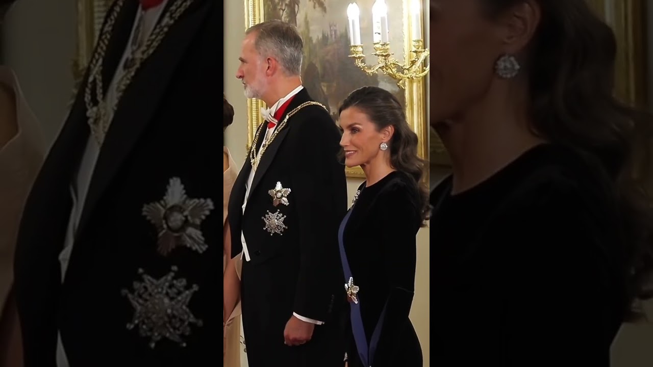 #queenletizia #kingfelipevi #royals #statevisit