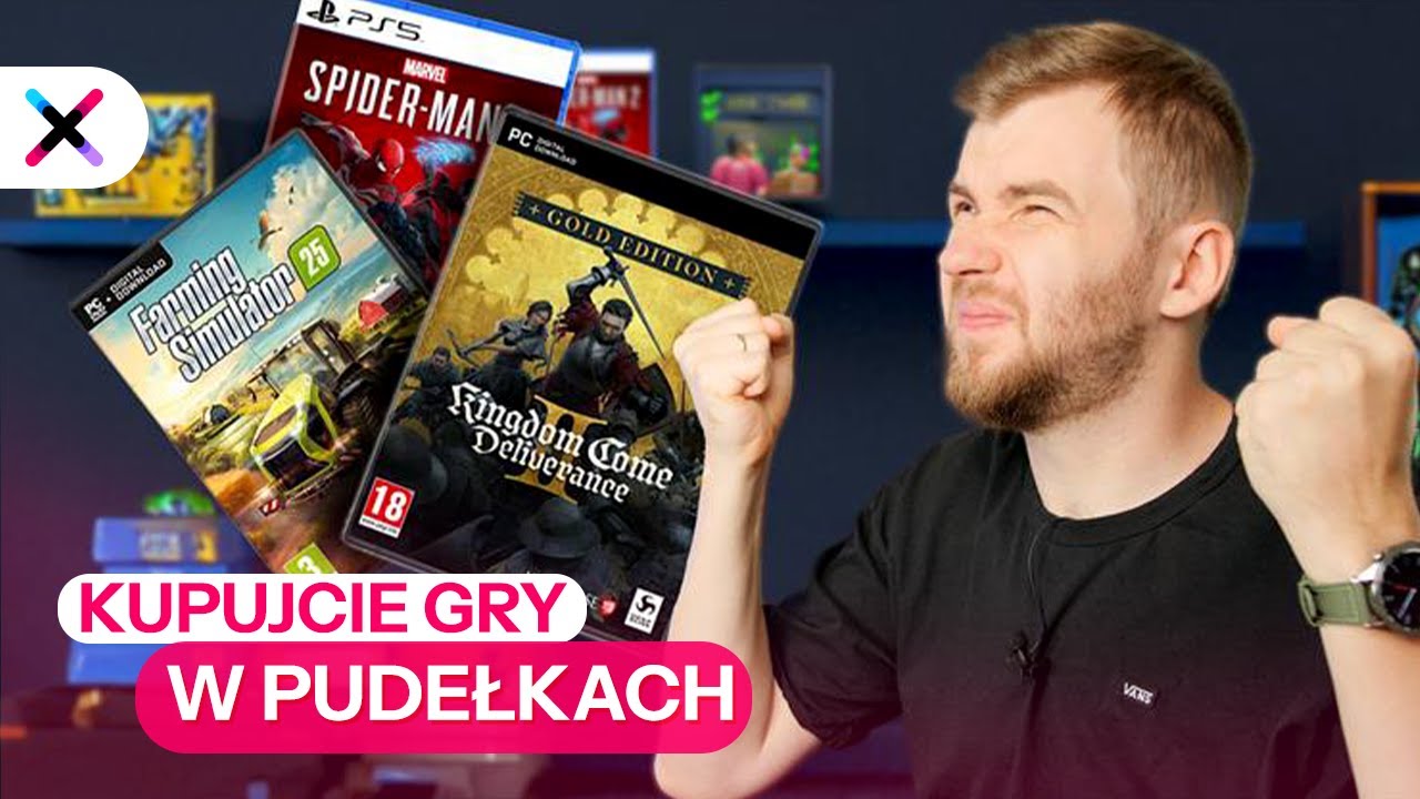 Dlaczego GRY W PUDEŁKACH SĄ LEPSZE NIŻ CYFRA? @Michał Pisarski Tech 🎮