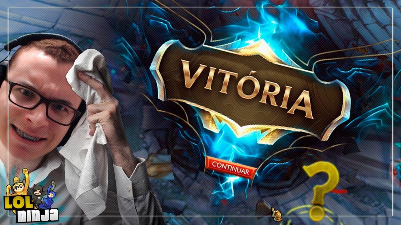 Ganhando a primeira partida de 2018 | LOL Ninja - Amarelito