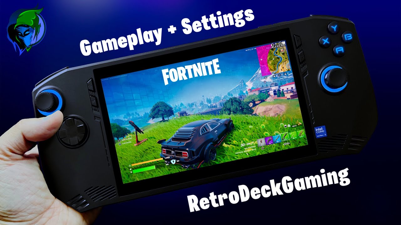 Fortnite on MSI Claw A1M Core Ultra 7 #242k