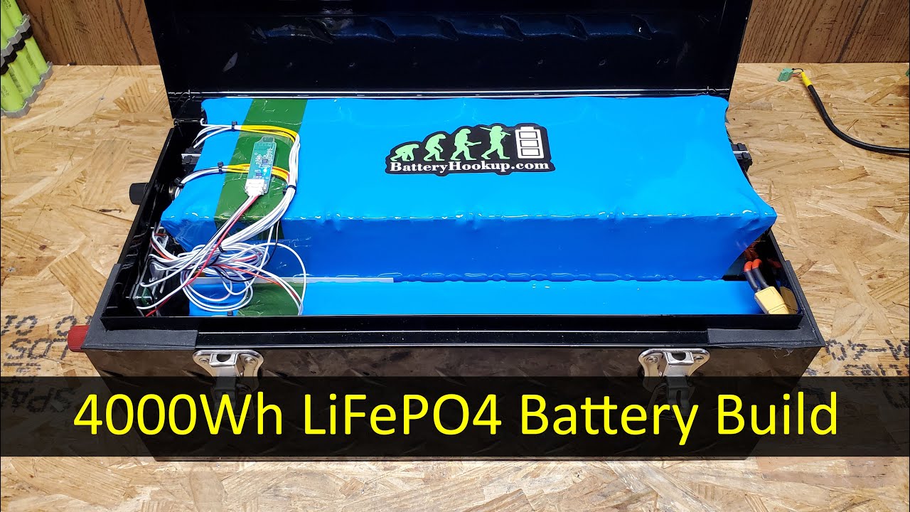 DIY 4000Wh 48V LiFePO4 Battery Toolbox Build, Start to Finish!
