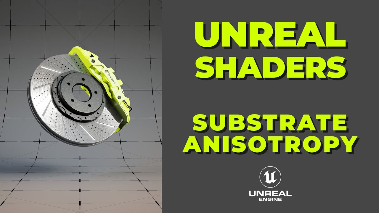 How to create Anisotropy materials in Unreal Engine 5 | Substrate Materials Tutorial
