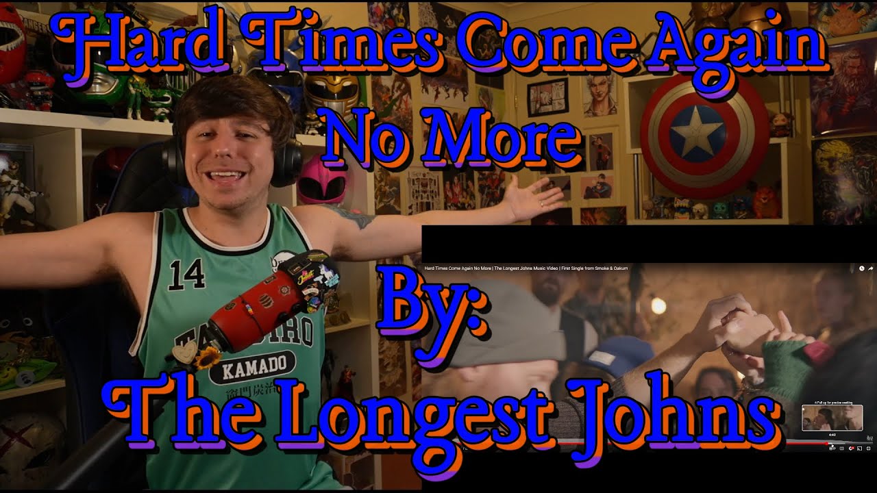 THIS WAS BEAUTIFUL!!!!!!!!! Blind reaction to The Longest Johns - Hard Times Come Again No More
