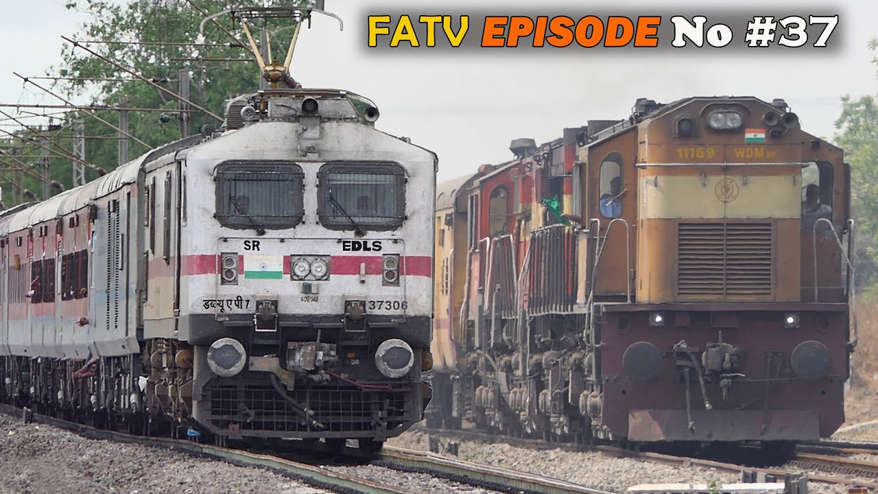 Frequently Asked TRAIN Video (FATV) Episode No #37| Tungabhadra + Narayanadri SF +Mumbai LTT Etc. IR