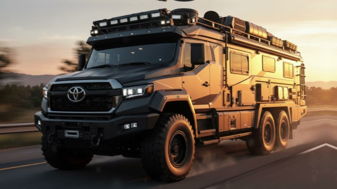 2026 Toyota Sprinter 6x6 Extreme — The Most Insane Overlander Truck Ever Built in America