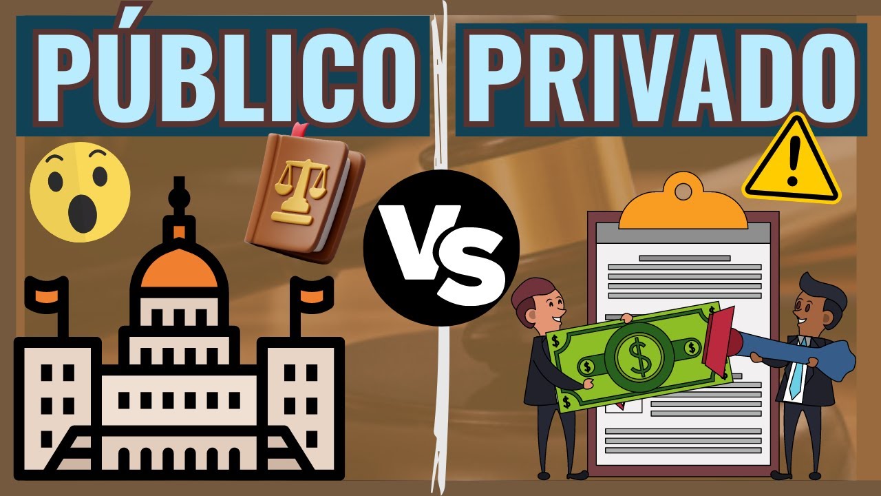 ➡️ Derecho PÚBLICO y derecho PRIVADO: Descubre todas las Diferencias【Explicado con Ejemplos]