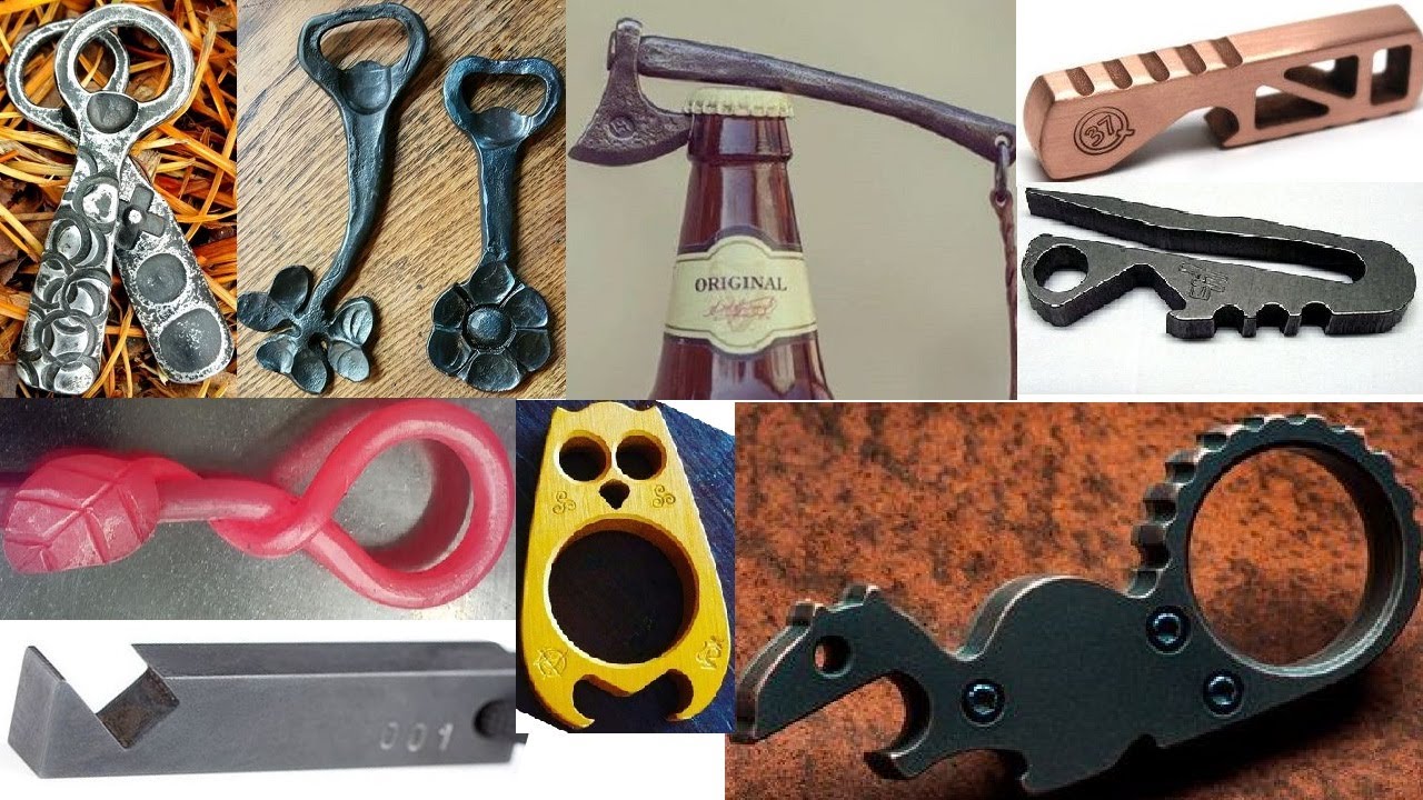 Forged scrap metal bottle opener ideas 2 / Scrap metal bottle opener design ideas / handmade opener