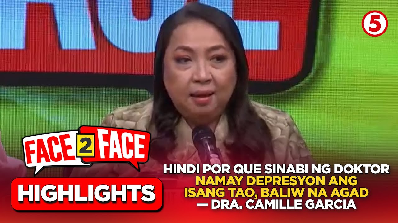 Kahalagahan ng mental health, tinalakay ni Dra. Camille Garcia | Face 2 Face