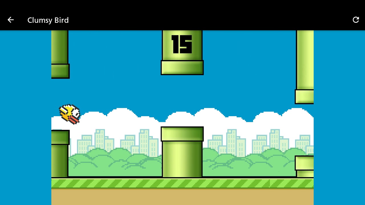 Clumsy Bird - Android Gameplay [1+ Min, 1080p60fps]