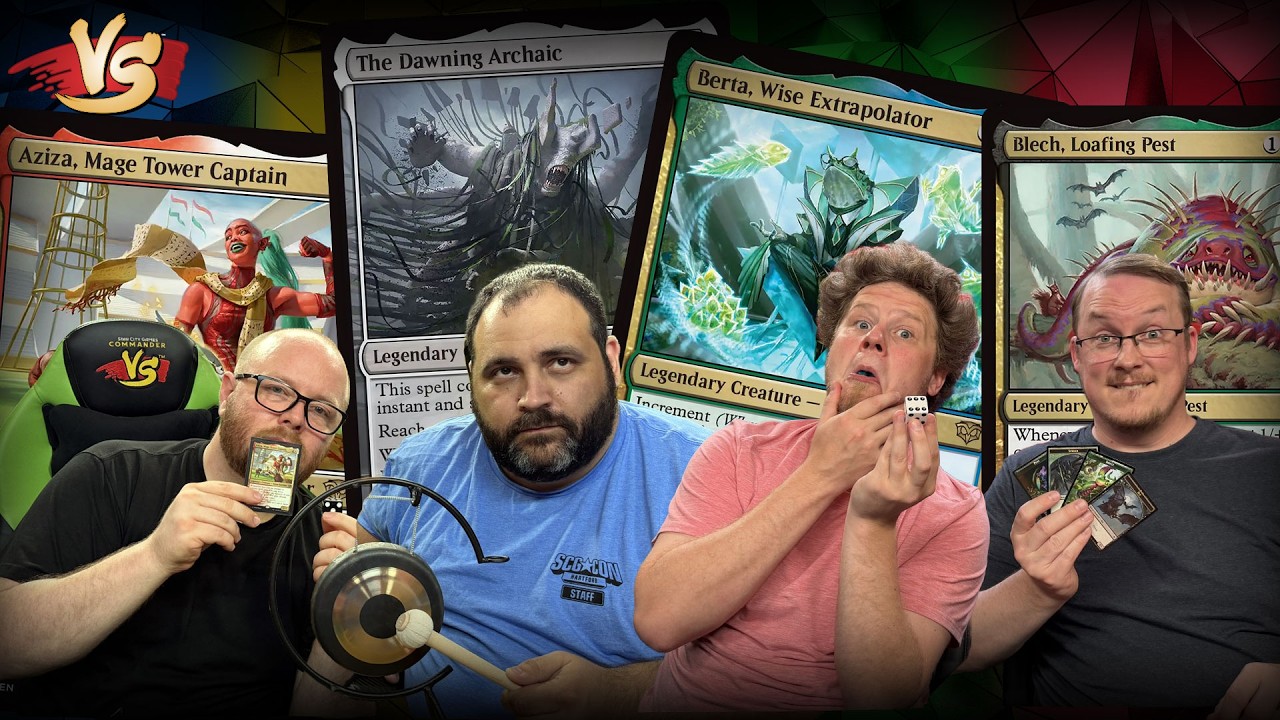 Secrets of Strixhaven Free-For-All | Commander VS | Magic: the Gathering Gameplay