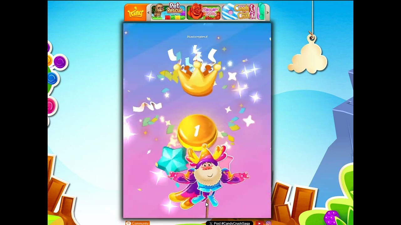 Candy Crush Saga Level 15601、15602、15603、15604、15605 by Funny❣