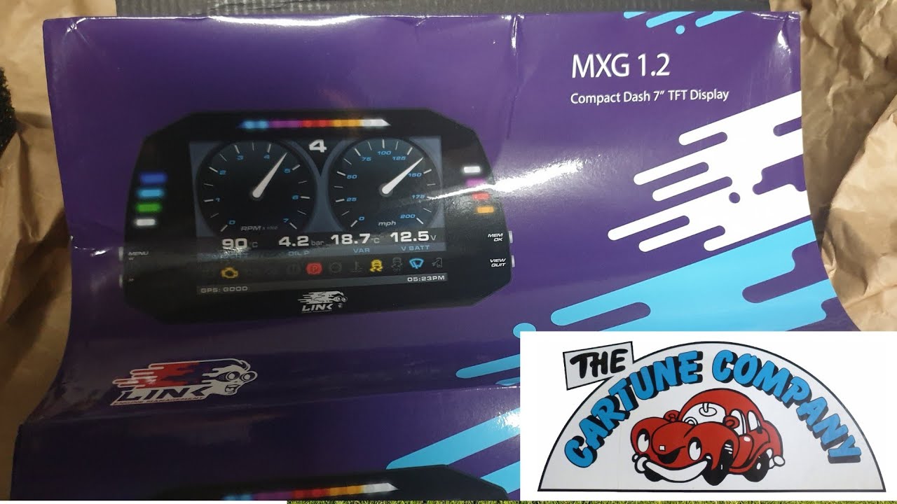 Aim / Link Dash for Brad.  MXG Street Addition 7 inch