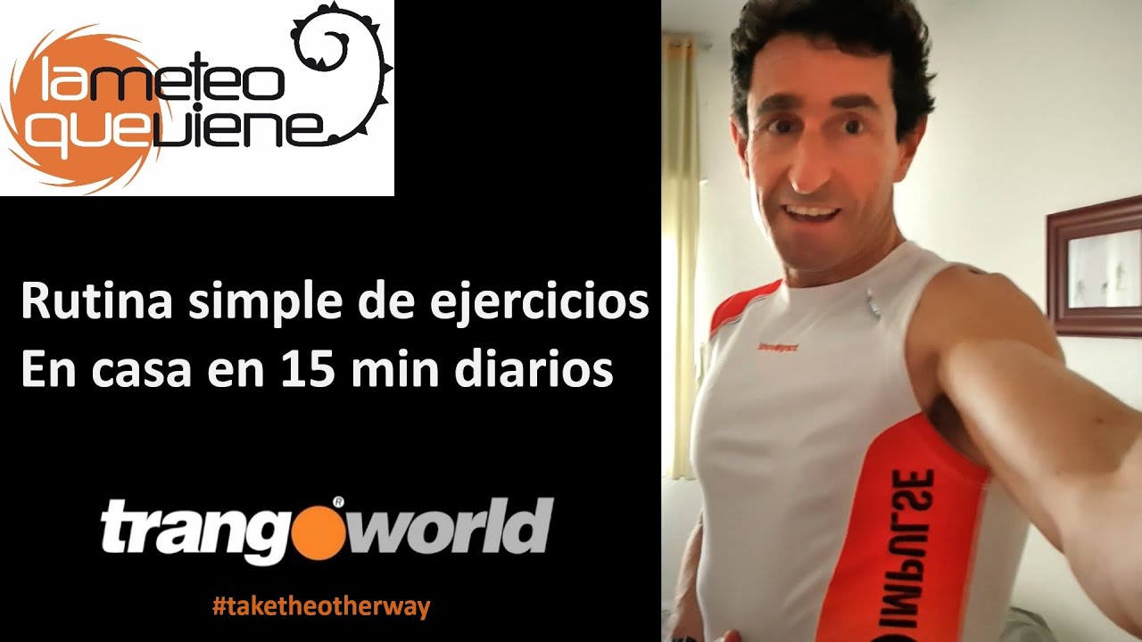 Rutina de ejercicios en casa en sólo 10-15 min (workout)