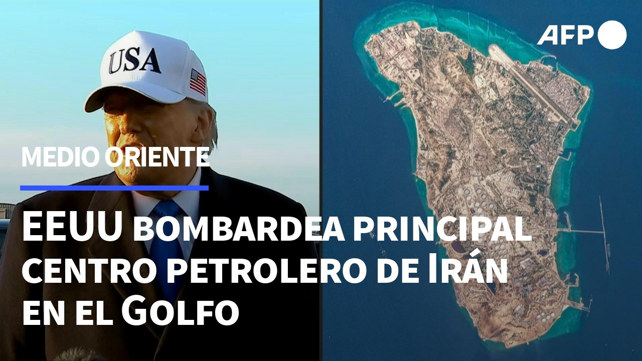 EEUU bombardea el principal centro petrolero de Irán en el Golfo | AFP