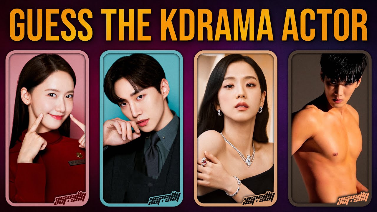 How Many KDRAMA Actors/Actresses Do You Know? | Name The KDrama Actor Challenge #1