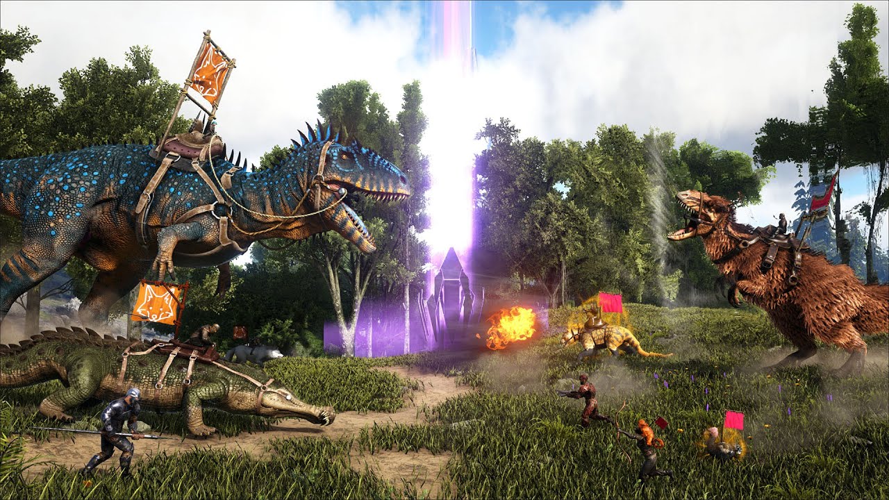 ARK - First win!!!  Carchar OVERPOWERED!!