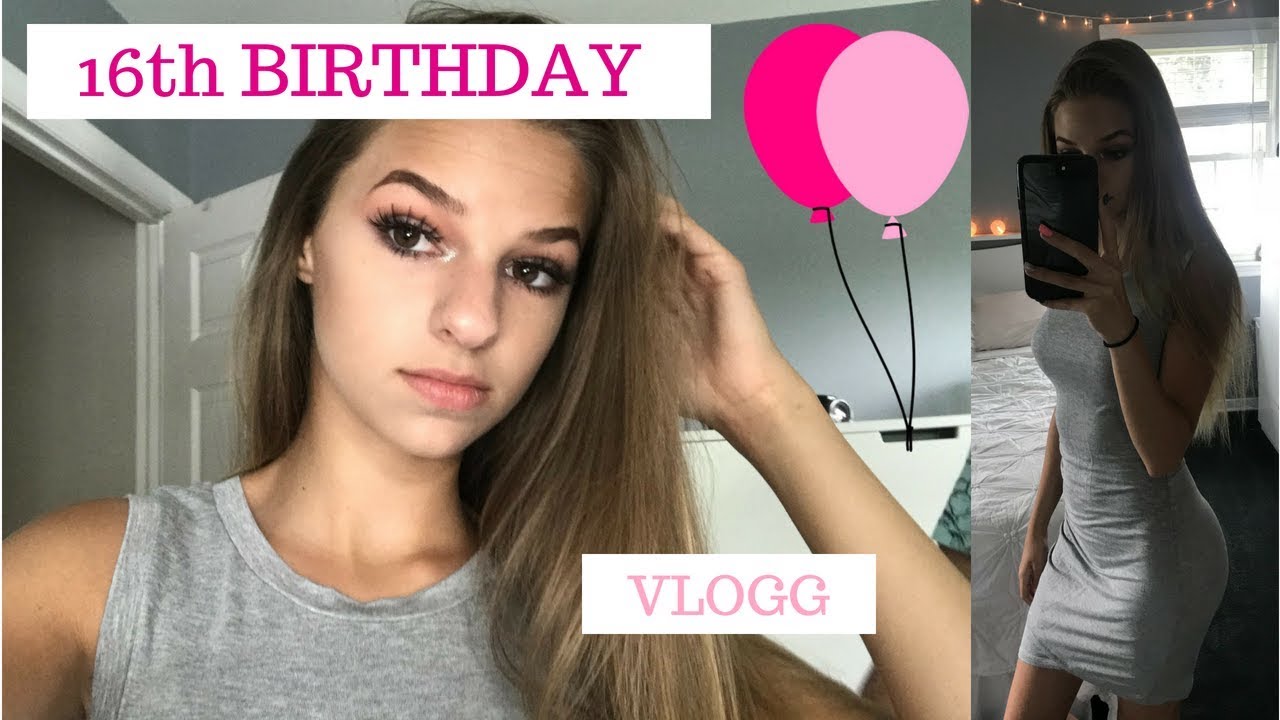 SWEET SIXTEEN BIRTHDAY VLOG!